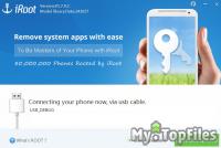 Look at screenshot of iRoot (for PC)